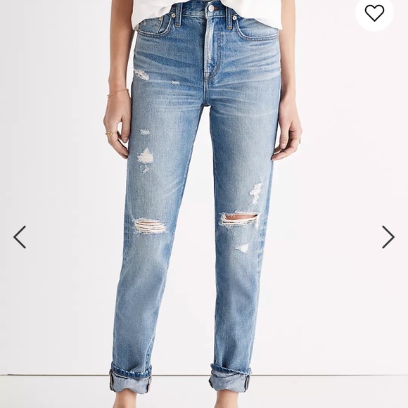 MADEWELL PERFECT VINTAGE JEAN DISTRESSED 27 - Picture 1 of 11